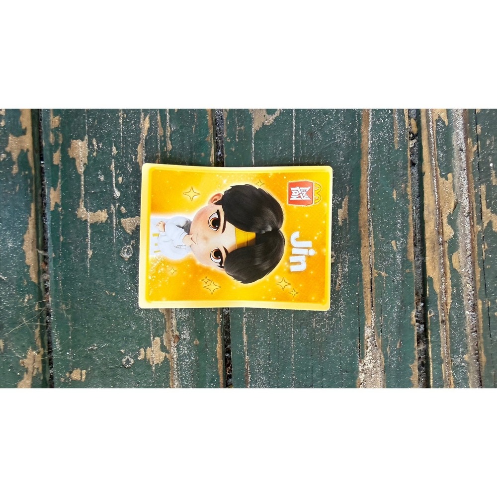 McDonalds BTS TinyTAN Jin Happy Meal Toy Figure with Box and Card 2024 - Picture 5 of 6